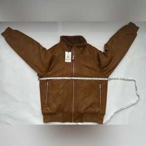 Robert Graham Men's Brown Suede Jacket